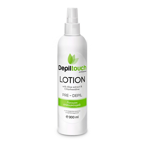 DEPILTOUCH PROFESSIONAL Лосьон с экстрактом алоэ перед депиляцией Lotion Pre-Depil 300 #1
