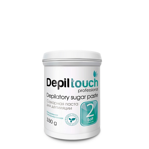 DEPILTOUCH PROFESSIONAL Сахарная паста для депиляции №2 мягкая Depilatory Sugar Paste 330 #1