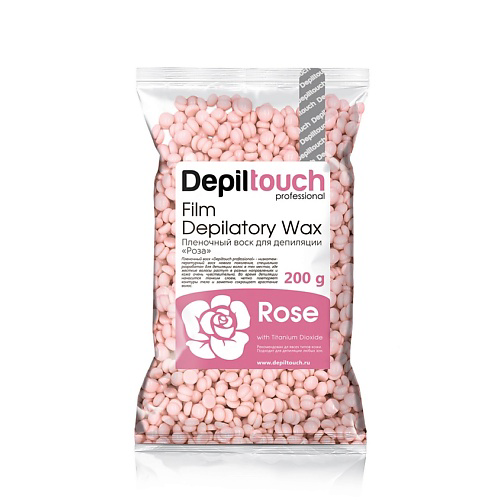 DEPILTOUCH PROFESSIONAL Воск пленочный воск с ароматом розы Film Depilatory Wax #1