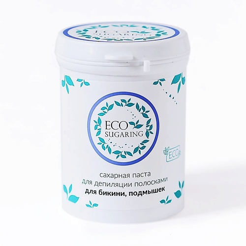 ECOSUGARING Сахарная паста для шугаринга СРЕДНЯЯ для бикини, подмышек полосками 330 #1