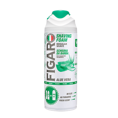 FIGARO Пена для бритья ALOE VERA 400 #1