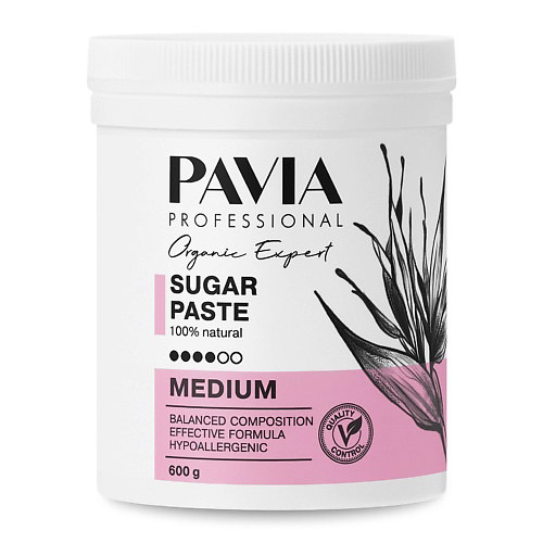 PAVIA Сахарная паста для депиляции Medium - Средняя 600 #1