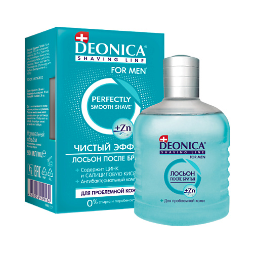 Deonica DEONICA Лосьон после бритья Чистый эффект 90 #1