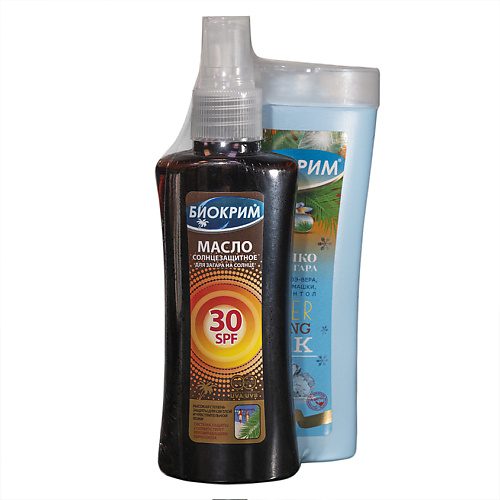 БИОКРИМ Масло для загара SPF 30 + Молочко после загара #1