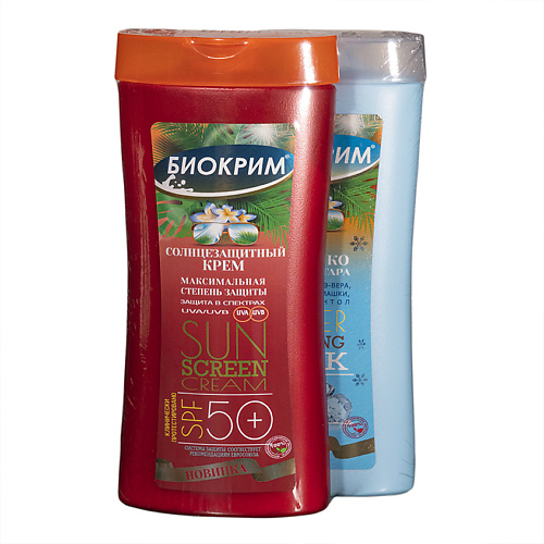 БИОКРИМ Набор Солнцезащитный крем SPF 50+   + Молочко после загара #1