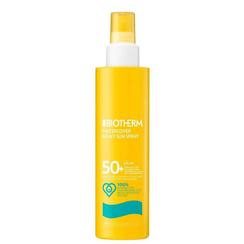 BIOTHERM Солнцезащитный спрей для нормальной и чувствительной кожи Waterlover Milky Sun Spray SPF50 200 #1