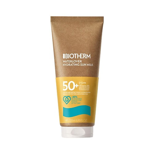 BIOTHERM Увлажняющее солнцезащитное молочко для всех типов кожи Waterlover Hydrating Sun Milk SPF50 200 #1