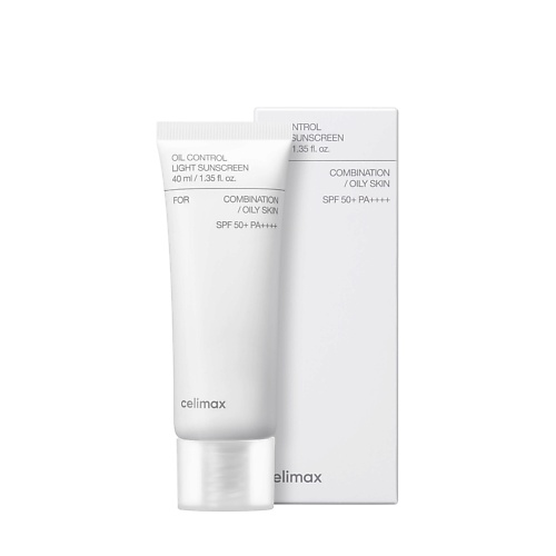 CELIMAX Cанскрин для жирной кожи Oil Control Light Sunscreen 40 #1