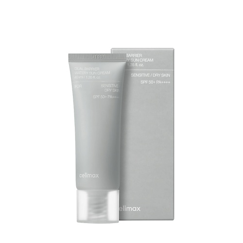 CELIMAX Крем солнцезащитный для сухой кожи Dual Barrier Watery Sun Cream SPF 50+ PA++++ 40 #1