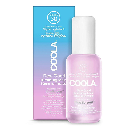 COOLA Осветляющая солнцезащитная сыворотка для лица Dew Good Illuminating Serum SPF 30 #1