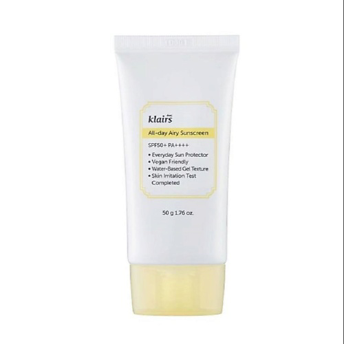 DEAR, KLAIRS Солнцезащитный крем All-day Airy Sunscreen SPF50 PA++++ 50 #1
