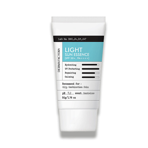 DERMA FACTORY Солнцезащитный легкий крем-эссенция LIGHT SUN ESSENCE 48 #1