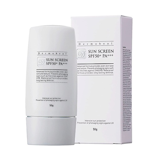 DERMAHEAL Крем солнцезащитный для кожи лица и шеи "Sun Screen SPF 50+ PA+++" 50 #1