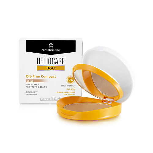 HELIOCARE Солнцезащитная пудра 360° Oil-Free Compact Color SPF50 #1