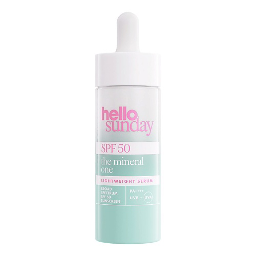 HELLO SUNDAY Сыворотка для лица SPF 50 The Mineral One Lightweight Serum 30 #1