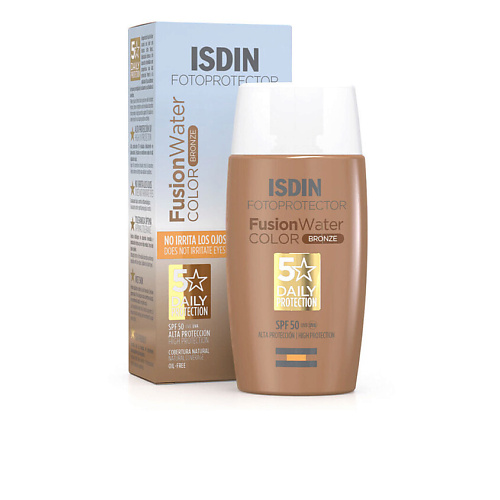ISDIN Солнцезащитный тонирующий крем PHOTOPROTECTOR fusion water color SPF50 50 #1
