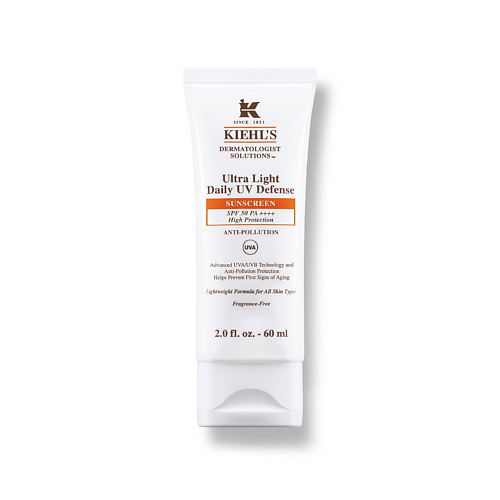 KIEHL'S Солнцезащитный крем Ultra Light Daily UV Defense SPF 50 60 #1