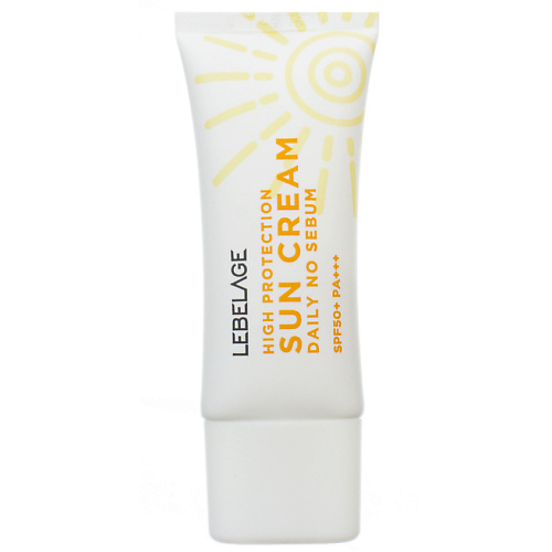 LEBELAGE Крем солнцезащитный контроль жирного блеска No sebum Sun cream SPF50+ PA+++ 30 #1