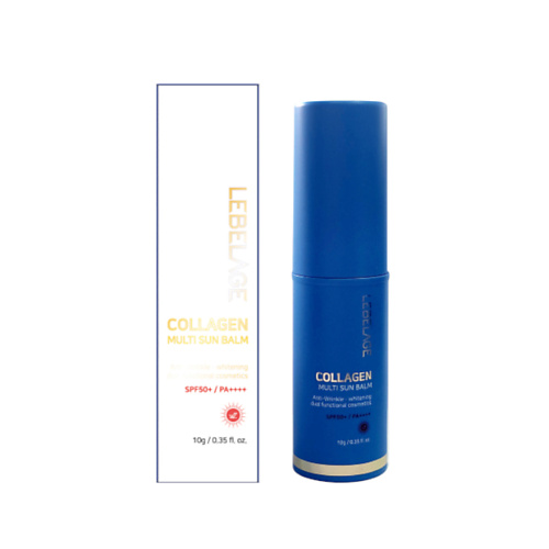 LEBELAGE Солнцезащитный крем-стик с коллагеном COLLAGEN MULTI SUN BALM Spf 50+ #1