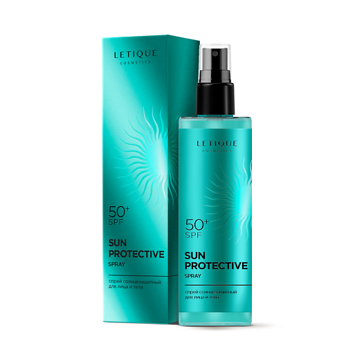 LETIQUE COSMETICS Спрей солнцезащитный для лица и тела SUN PROTECTIVE SPRAY SPF 50 100 #1