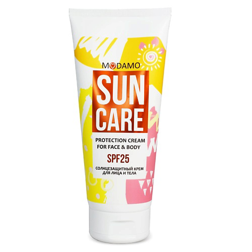 MODAMO Солнцезащитный крем для лица и тела SPF25 200 #1
