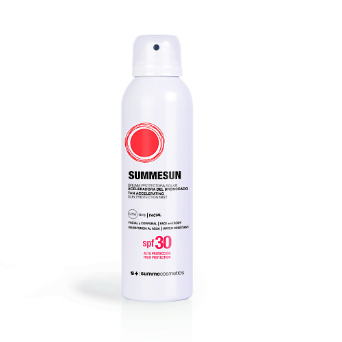 S+ SUMMECOSMETICS Солнцезащитный спрей для кожи лица и тела Акселератор загара SPF30 200 #1