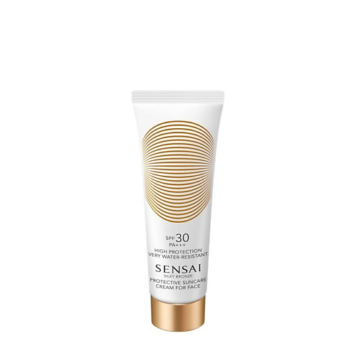 SENSAI Солнцезащитный крем для лица Silky Bronze Protective Cream SPF 30 50 #1