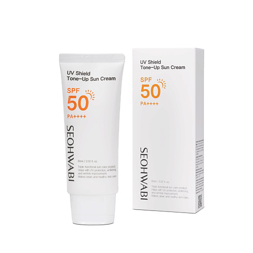 SEOHWABI Выравнивающий солнцезащитный крем SPF 50 PA++++ 60 #1