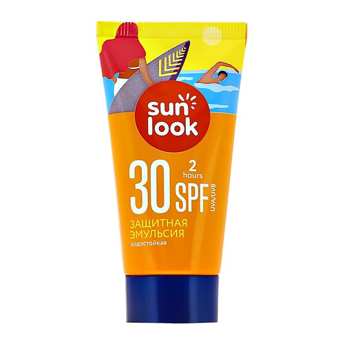 SUN LOOK Эмульсия для тела солнцезащитная водостойкая spf-30 30 #1