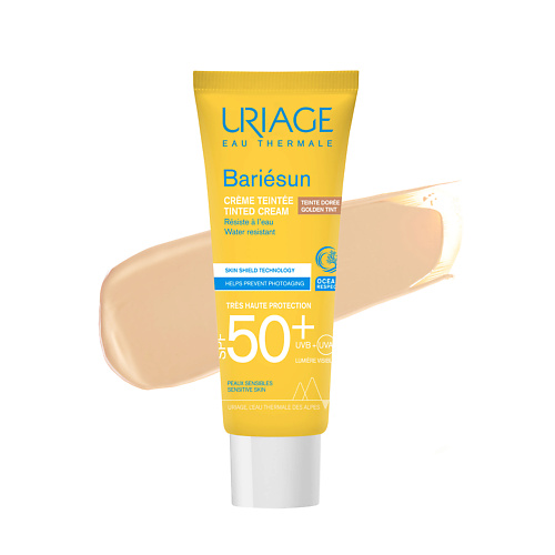 URIAGE Барьесан SPF 50+ тональный крем золотистый 50 #1