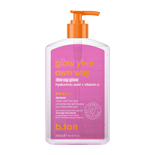 B.TAN Гель-автозагар  glow your own way self tan gel 473 #1