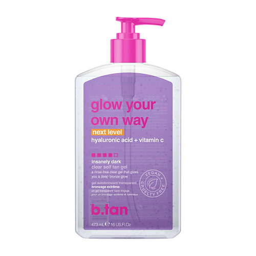 B.TAN Гель-автозагар glow your own way next level self tan gel 473 #1