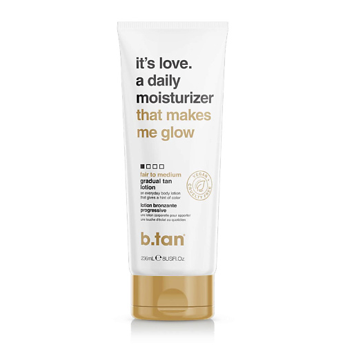 B.TAN Крем–автозагар it's love a daily moisturizer that makes me glow 236 #1