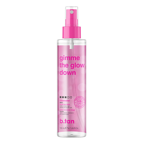 B.TAN Спрей-автозагар gimme the glow down facial tan mist 190 #1