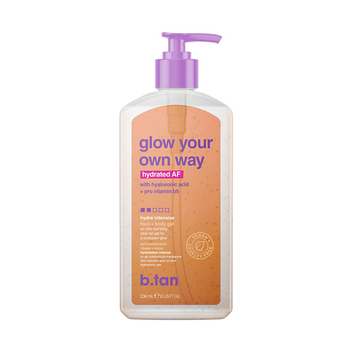 B.TAN Увлажняющий гель-автозагар для лица и тела glow your own way hydrated AF 236 #1