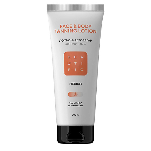 BEAUTIFIC Лосьон-автозагар для тела Face & Body Tanning Lotion 200 #1