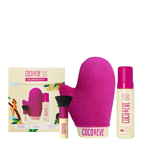 COCO & EVE Набор для автозагара Bali Bronzing Kit, Medium #1
