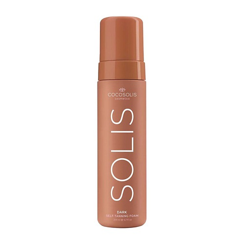 COCOSOLIS Пенка для автозагара оттенок темный Solis Dark Self-Tanning Foam 200 #1