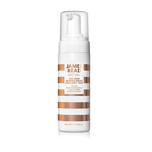 JAMES READ Self Tan Мусс бронзирующий для новичков темный FOOL PROOF BRONZING MOUSSE - Dark 100 #1
