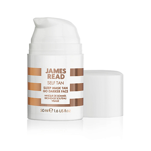 JAMES READ Self Tan Ночная маска для лица уход и загар темная SLEEP MASK FACE TAN - DARK 50 #1
