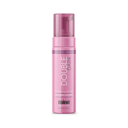 MINETAN Темный мусс – автозагар с формулой высокой стойкости Double Dark Self Tan Mousse 200 #1