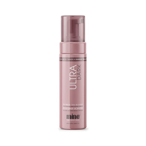 MINETAN Ультра темный мусс–автозагар с формулой высокой стойкости Ultra Dark Self Tan Mousse 200 #1