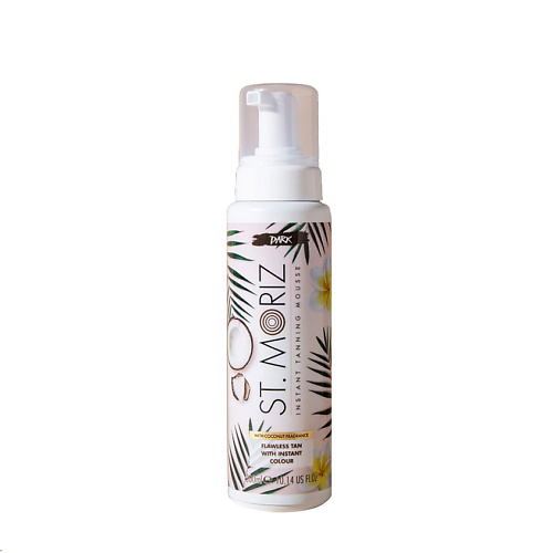 ST. MORIZ Автобронзант-мусс тонирующий с маслом Кокоса (темный оттенок) Instant Tanning Mousse Dark 300 #1