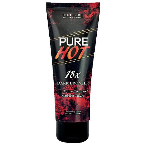 SUN LUXE PROFESSIONAL Крем для загара в солярии "Pure Hot 18х" с тингл-эффектом 125 #1