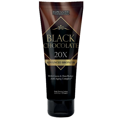 SUN LUXE PROFESSIONAL Крем для загара в солярии "Black Chocolate 20х" 125 #1