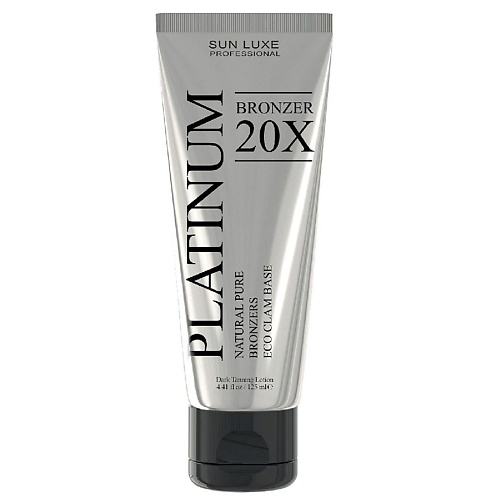SUN LUXE PROFESSIONAL Крем для загара в солярии "Platinum Bronzer 20x" 125 #1