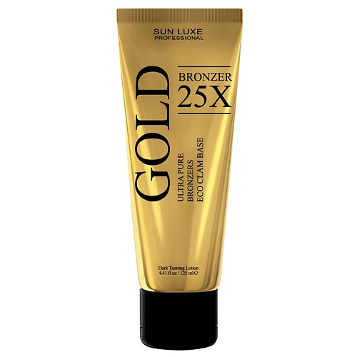 SUN LUXE PROFESSIONAL Крем для загара в солярии "Gold Bronzer 25x" 125 #1