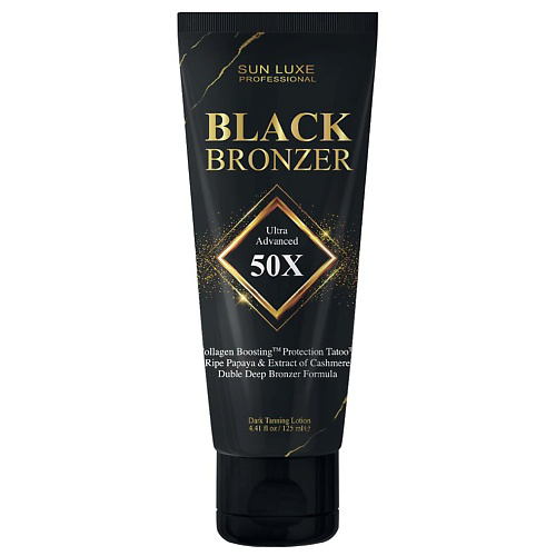 SUN LUXE PROFESSIONAL Лосьон для загара в солярии "Black Bronzer 50х" 125 #1