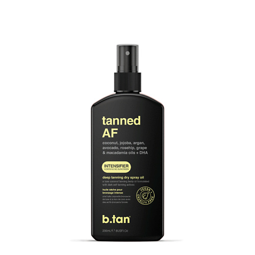 B.TAN Сухое масло-спрей для загара tanned AF deep  tanning dry spray oil 236 #1