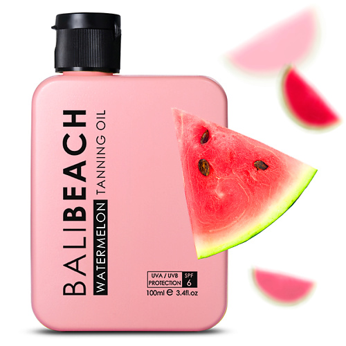 BALIBEACH Масло для загара на солнце и в солярии, аромат арбуза 100 #1